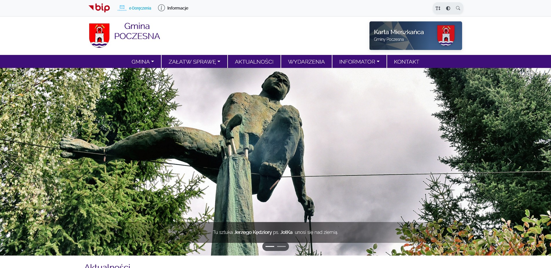 Gmina Poczesna - w trakcie realizacji